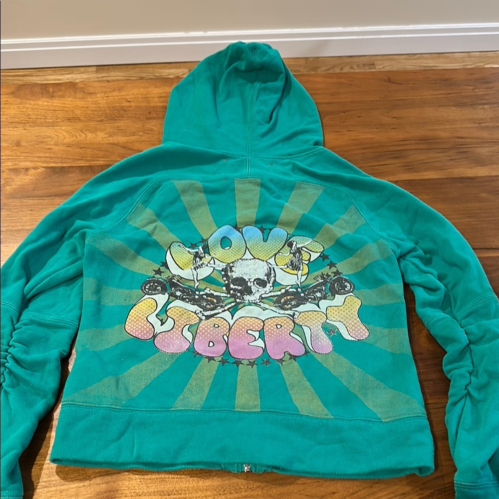 For Love and Vintage Liberty Love Liberty Hoodie